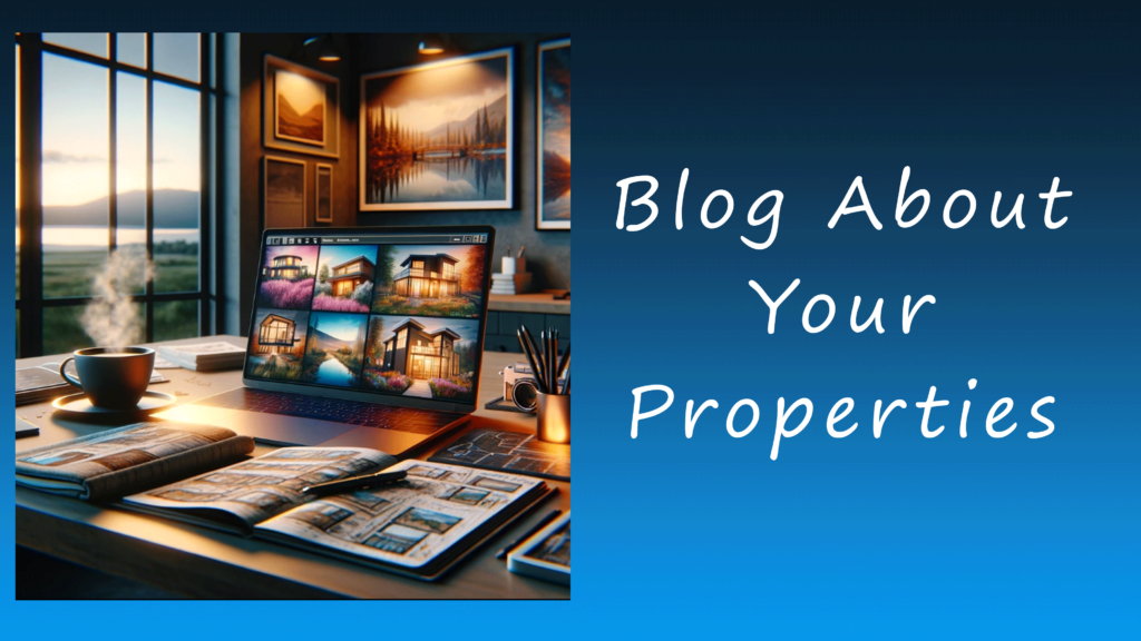 Tell a Story: Blog About Your Properties